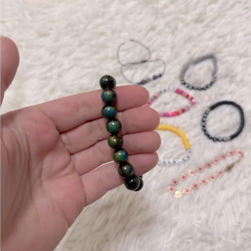 9pk of bracelets Colorful Beaded Bracelet Set Taylor Swift Bracelet